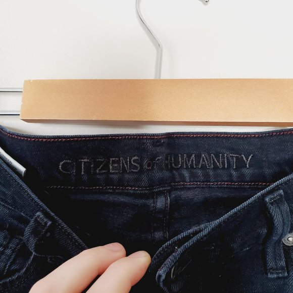 COH Elson Dark Wash Medium Rise Classic Straight Leg Jeans - Picture 7 of 13